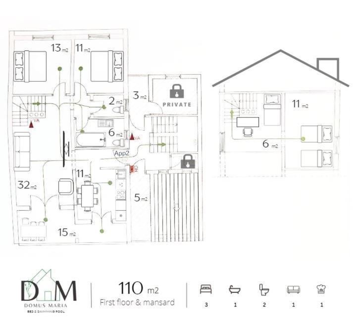 Domus Maria With Swimming Pool And Free Parking Villa Banjole Exterior photo